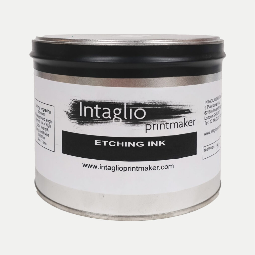 Intaglio Printmaker Etching Ink Sepia Intaglio Printmaker