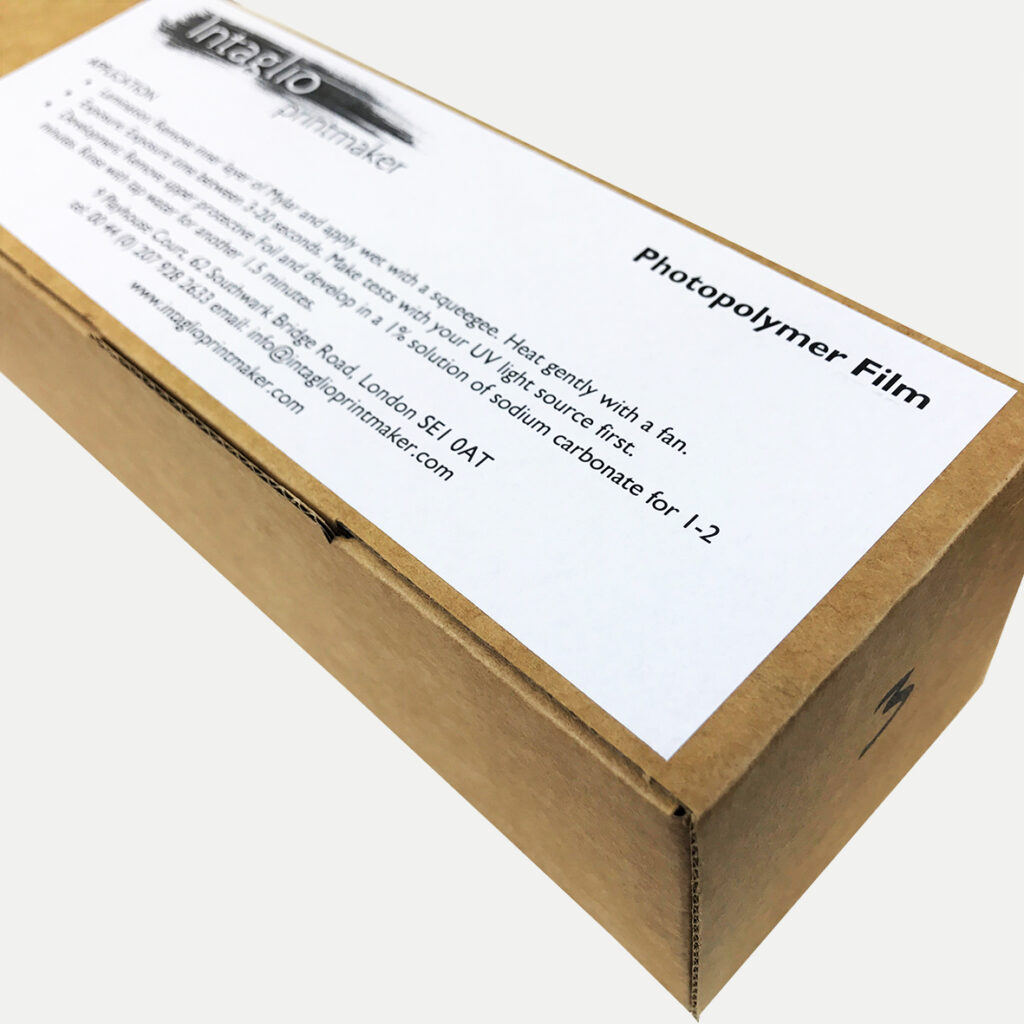 Intaglio Photopolymer Film - Intaglio Printmaker