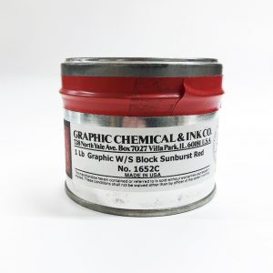 Sale Graphic Chemical Water Soluble Block Sunburst Red