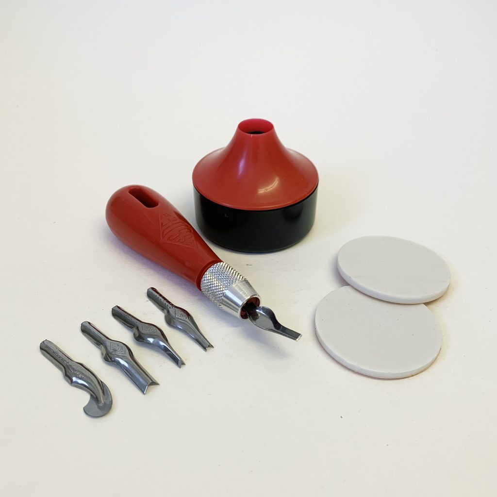 Essdee 3 in 1 Lino Cutter & Stamp Carving Kit Intaglio Printmaker