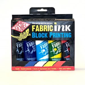 Essdee Fabric Block Printing Ink Set of 5