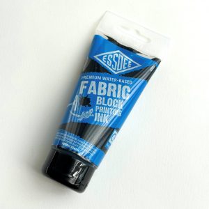 Essdee Fabric Block Printing Ink Black 100ml tube